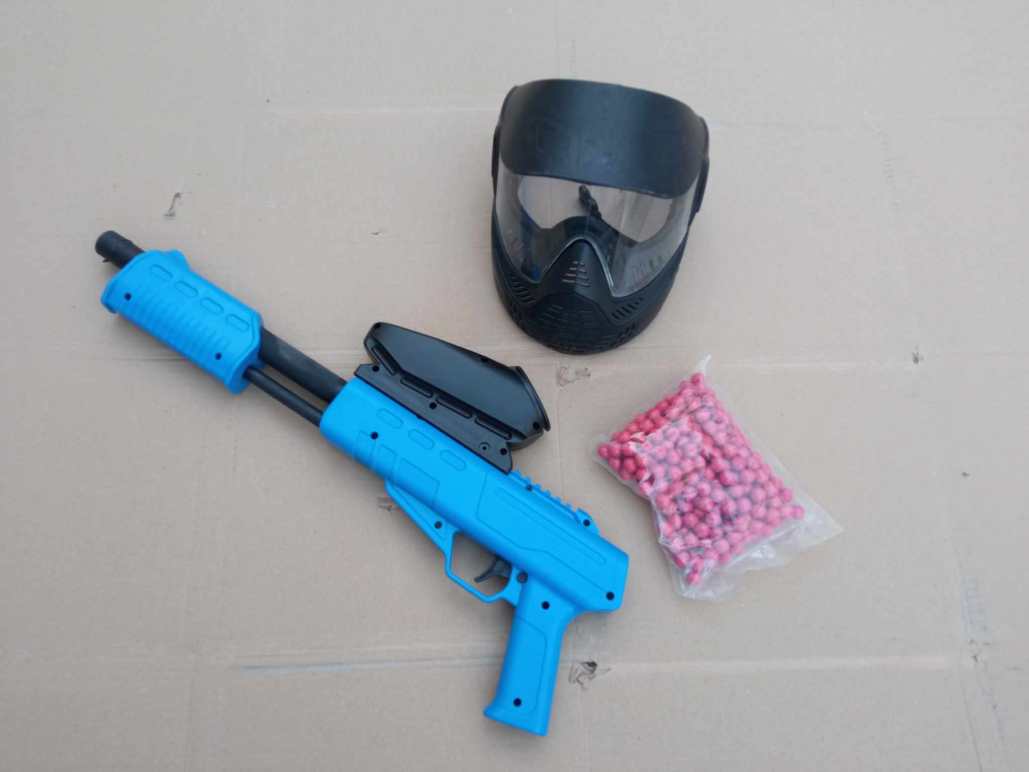 Pack Marcadora Blaster Azul .50 Cal (segunda mano) - Envió Gratis*